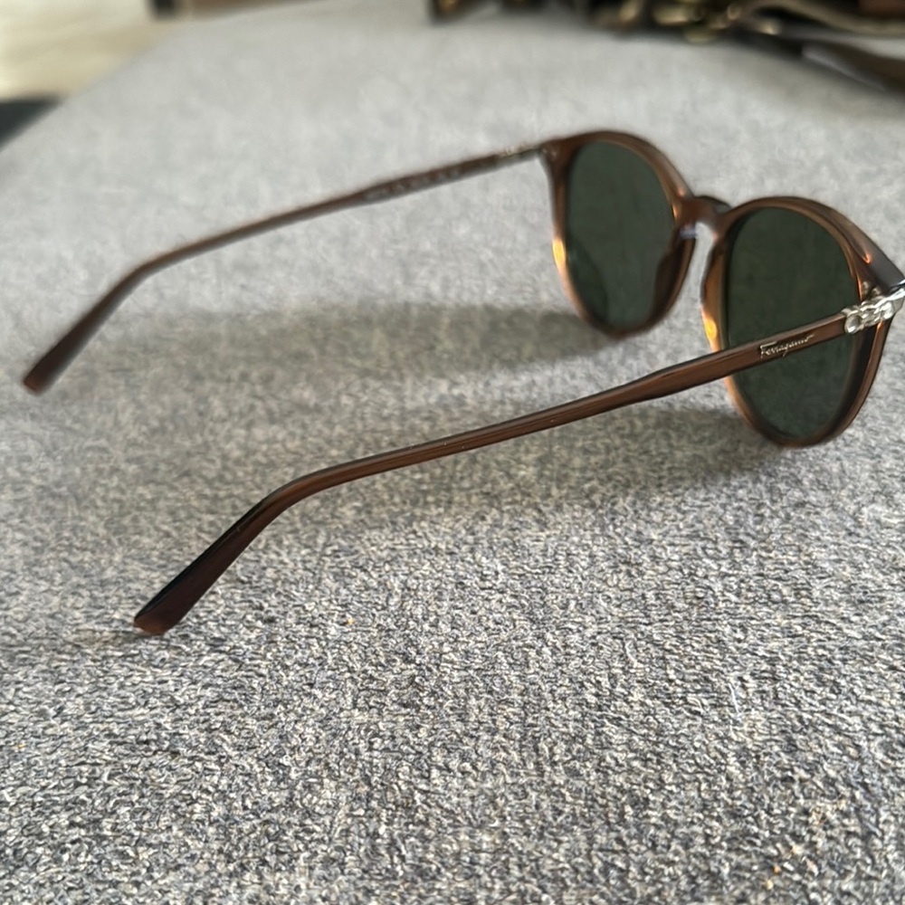 Salvatore Ferragamo Brown Sunglasses - Picture 10 of 10